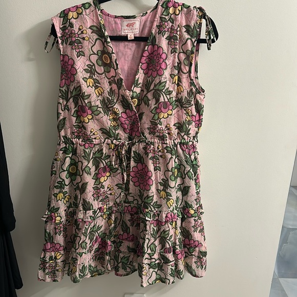 Banjanan floral pink dress size M - Picture 1 of 4